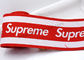 ODM SGS Supreme Ribbon Ribbon Roll مضاد للانزلاق شريط مرن أحمر وأبيض