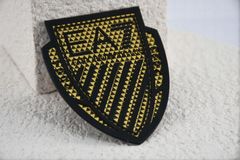 تويل مطبوع 1 مم ملصقات ملابس قابلة للغسل شعار سيليكون مخصص