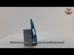 بقع مطبوعة على الشاشة من جلد الغزال TPU عاكسة سوداء لملابس العلامة التجارية