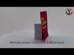 SGS ODM الشاشة المطبوعة الملصقات على شريط القطن 100٪ Oeko Tex Standard 100