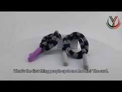 عرض حبل سحب مرن لامع 2.5 سم حبل Oeko لحقيبة الرباط التجريبي