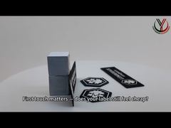 عرض 5 ألوان موحدة ثلاثية الأبعاد من السيليكون مع مشبك معدني - عرض توضيحي