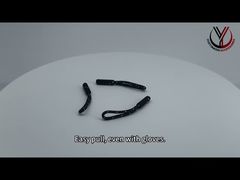 عرض ملابس صديقة للبيئة حبل رباط بوليستر 6 سم غير قابل للتمدد تجريبي