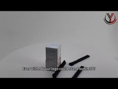 عرض لونين شعار مخصص سحاب بلاستيكي بوليستر للملابس التجريبي