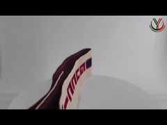 شاهد: شريط مطاطي من قماش الجاكار المخصص للملابس مع عرض شعار على جانب واحد