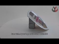 نظرة فاحصة: ملصقات عاكسة للضوء مصنوعة من مادة TPU 3M بشعار Nike الدائري المنقوش للسراويل الرياضية