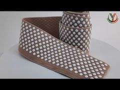 تقدم 3D ارتفعت SGS نقطة السيليكون مضادة للنزلق عصابة مرنة للملابس بالنسبة لك