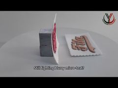 تقدم ملصقات الملابس الشخصية ذات الشكل المخصص الموحد لك