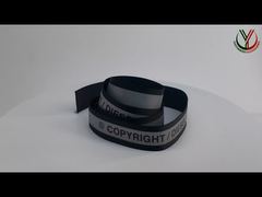 تعرف على سبب اختيار الملابس، استخدم شريطًا مطاطيًا غير قابل للانزلاق مع شعار السيليكون اللامع المطبوع حسب الطلب