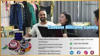 ملصقات الحرارة المخصصة من السيليكون