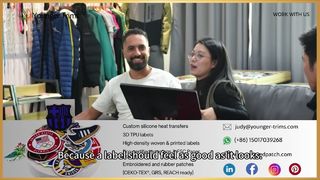 شعارات سيليكون مخصصة للملابس