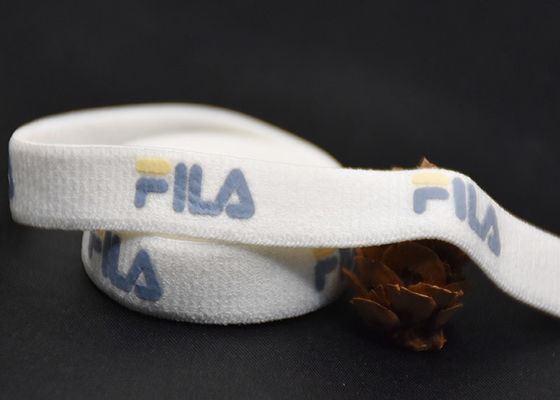 1 سنتيمتر 100٪ ملابس داخلية قطنية شريط مطاطي مخصص مطبوع قابل للغسل