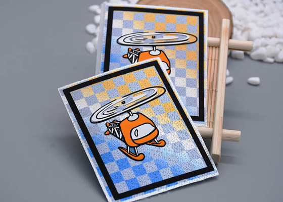 بقع مطبوعة على الشاشة الأفقية المنسوجة القماشية مع شعار سيليكون صديق للبيئة