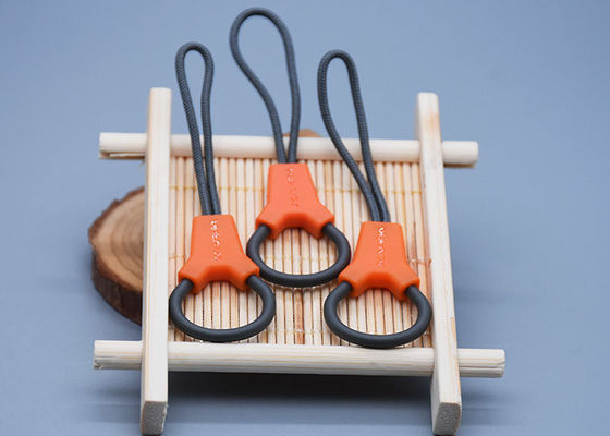 2 ألوان شعار مخصص البلاستيك زيبر سحب البوليستر للملابس الجاهزة