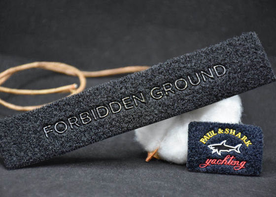 OEKO أنثى الفيلكرو تنقش بقع هوك وحلقة الرقع