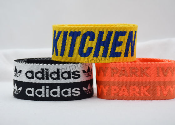 OEKO 100M ملابس داخلية جاكار مضاد للانزلاق شريط مرن ناعم مطبوع